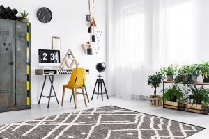 Room with plants