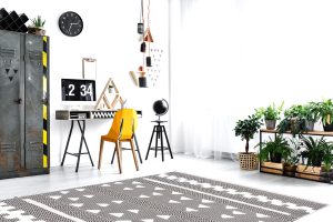 Room with plants