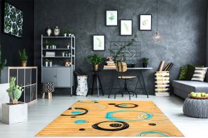Cyan living room