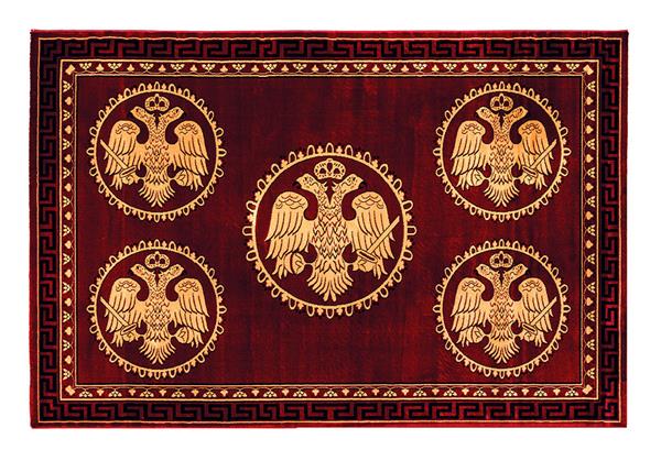ΧΑΛΙ ΕΚΚΛΗΣΙΑΣΤΙΚΟ LYDIA 2128B (106A) BURGUNDY - 200X200 NewPlan