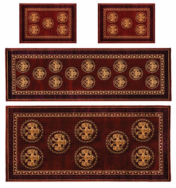 ΧΑΛΙ ΕΚΚΛΗΣΙΑΣΤΙΚΟ LYDIA G105A (2128A) CHERRY - 100X320 NewPlan