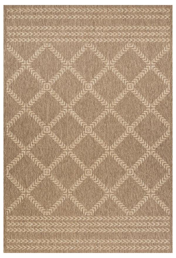 ΧΑΛΙ ETHNIK 2012C BROWN/CARAMEL BEIGE - 200X285 NewPlan